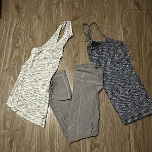 Lululemon Bundle Tops and Leggings